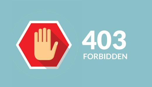 403forbidden是什么意思？